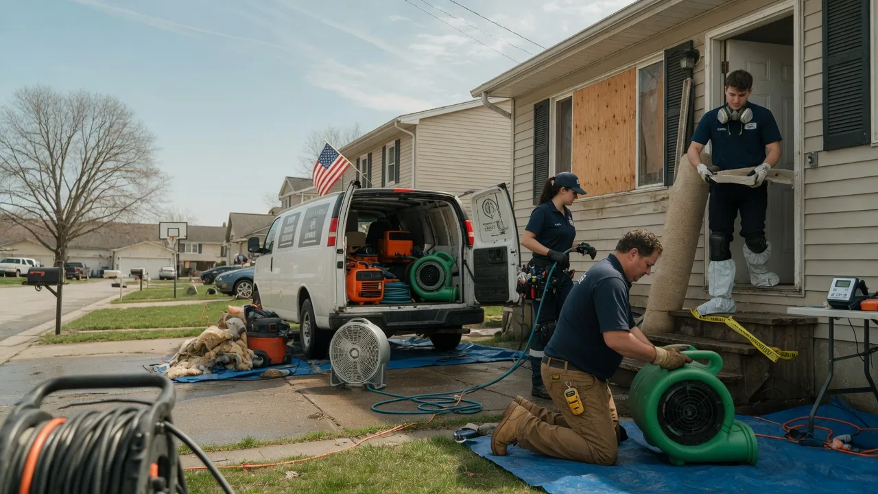 Water Damage Restoration in Minot Afb, ND near me